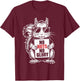 Squirrel, No Nut No Glory, Funny Squirrel Lover T-Shirt - T-Shirt | Maroon