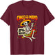 0 Percent Mexican Skeleton Drinking Tequila Cinco De Mayo T-Shirt - T-Shirt | Maroon
