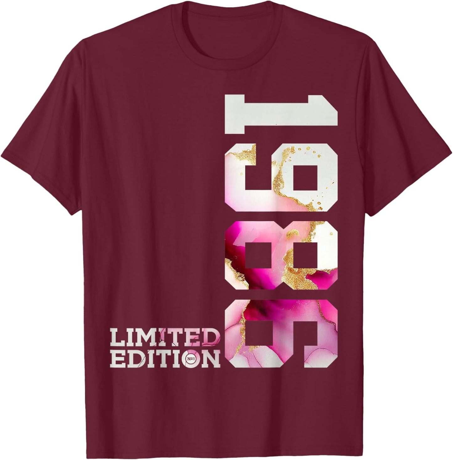40. Geburtstag Limited Edition 1986 T-Shirt - T-Shirt | Maroon