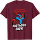 Marvel Comics Spider-Man Friendly Neighborhood Birthday Boy T-Shirt - T-Shirt | Maroon