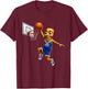 Triple T T-Shirt - T-Shirt | Maroon