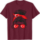 Turkiye Mädchen Türkei Mädchen Türkische kizi Frauen Türkische Flagge T-Shirt - T-Shirt | Maroon