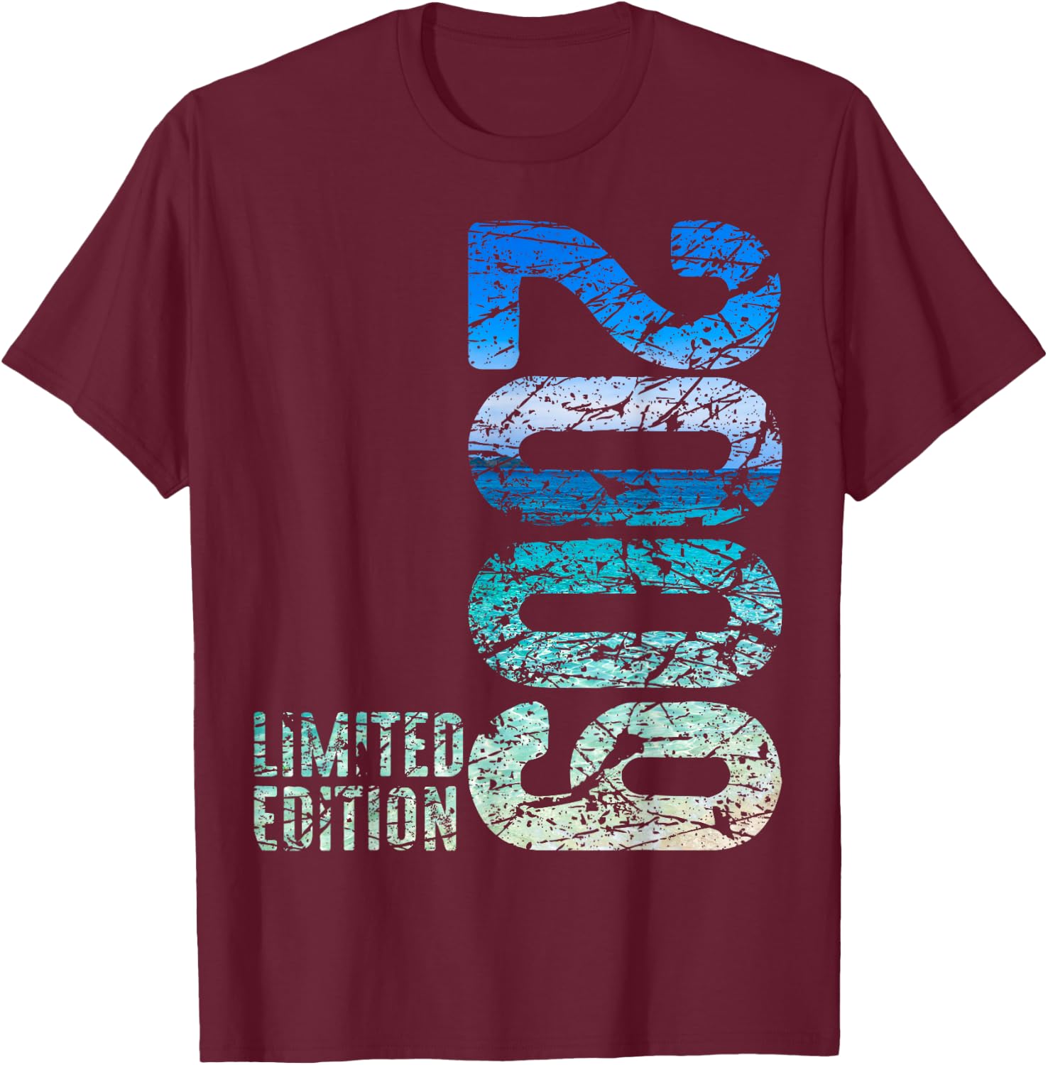 14th Birthday Boy Girl 14 Years 2009 Funny Gift , black T-Shirt - T-Shirt | Maroon