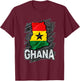 Ghana T-Shirt - T-Shirt | Maroon