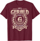 Gerald First Name - It's A Gerald Thing (On Back) T-Shirt - T-Shirt | Maroon