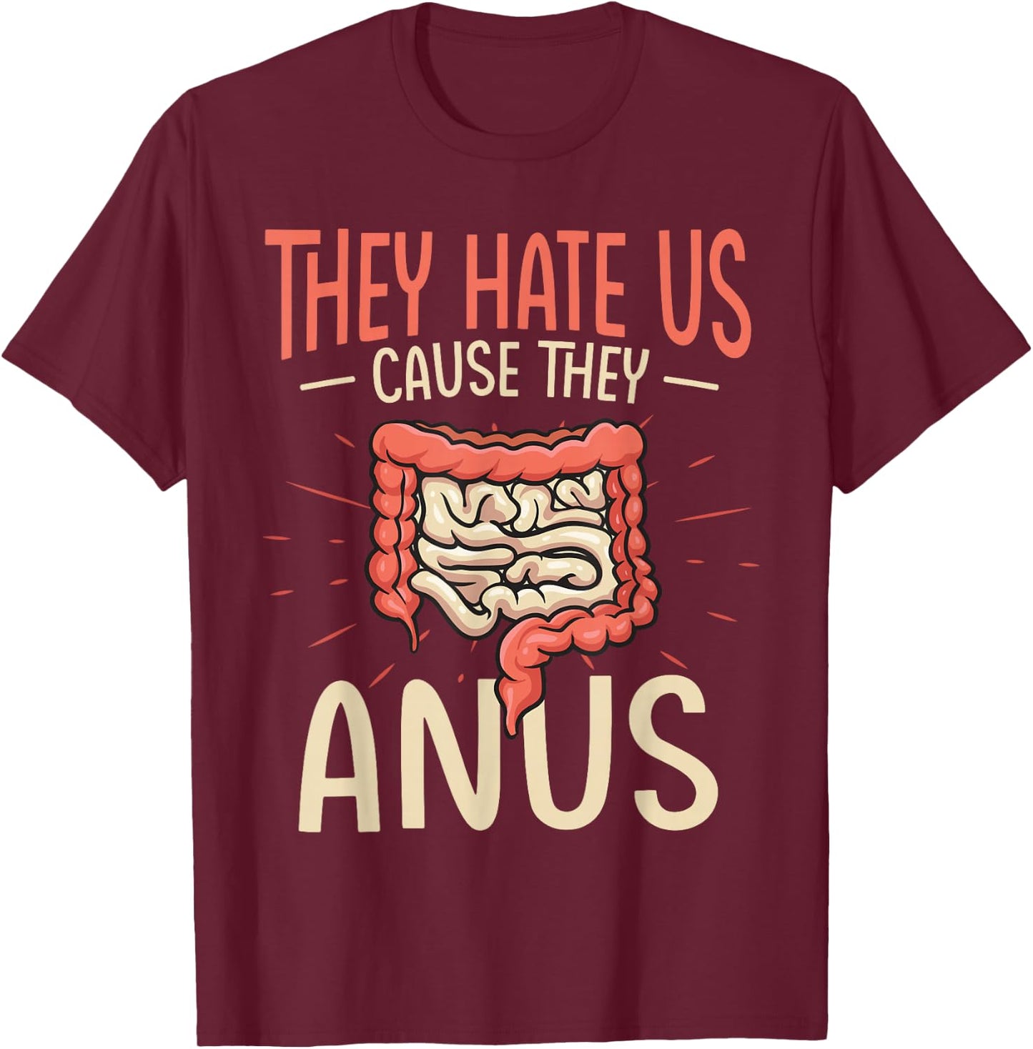 Gastroenterology Nurse Endoscopy Colonoscopy T-Shirt - T-Shirt | Maroon