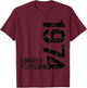51 Years Birthday Man Woman Vintage 1974 T-Shirt - T-Shirt | Maroon