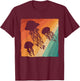 Funny Jellyfish Design For Kids Men Women Vintage Jellyfish T-Shirt - T-Shirt | Maroon