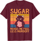 Funny T1D Blood Diabetes Type 1 Diabetic T-Shirt - T-Shirt | Maroon