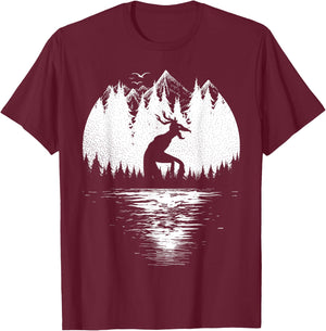 Wendigo Folklore Cryptozoology Women Kids! Cryptid T-Shirt - T-Shirt | Maroon