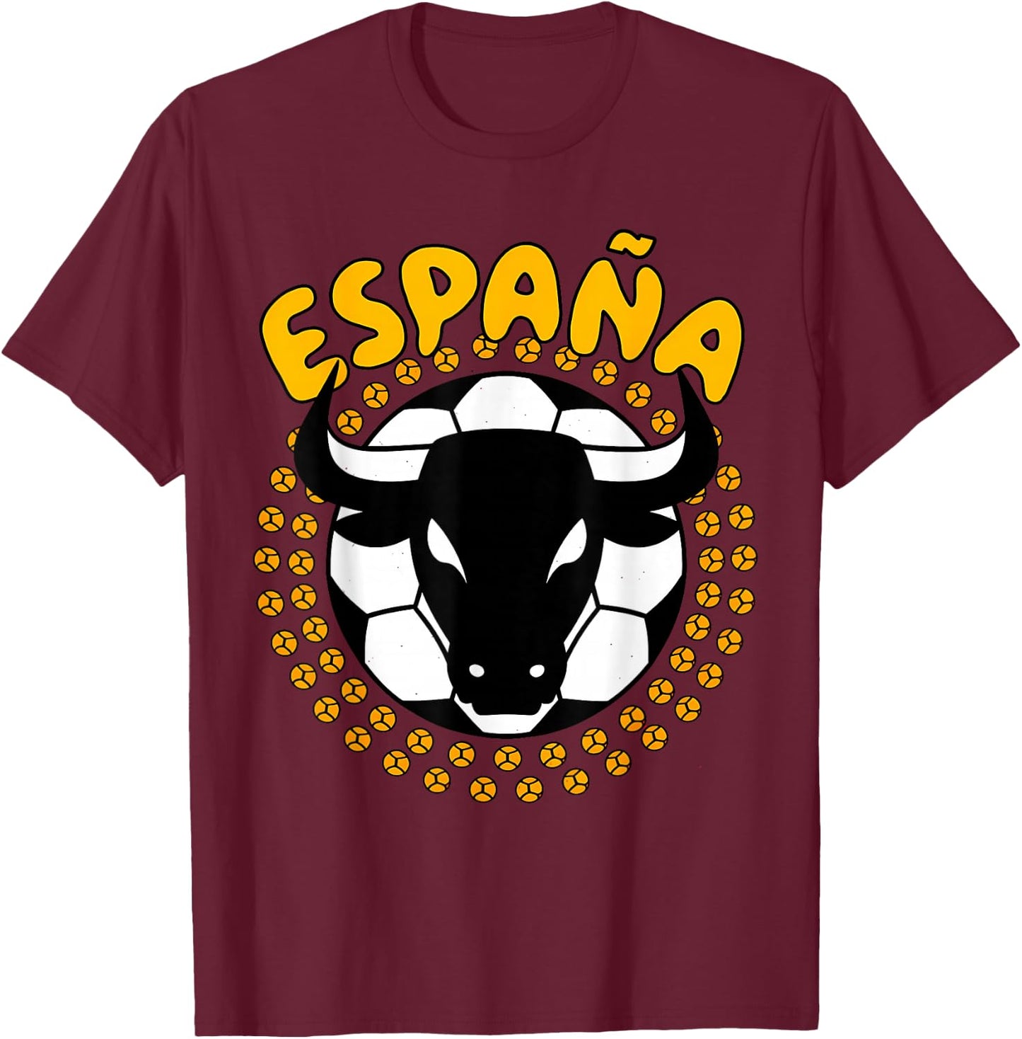Spain Shirt 2024 Madrid Barcelona Europe Espanol Trip , Red, S T-Shirt - T-Shirt | Maroon