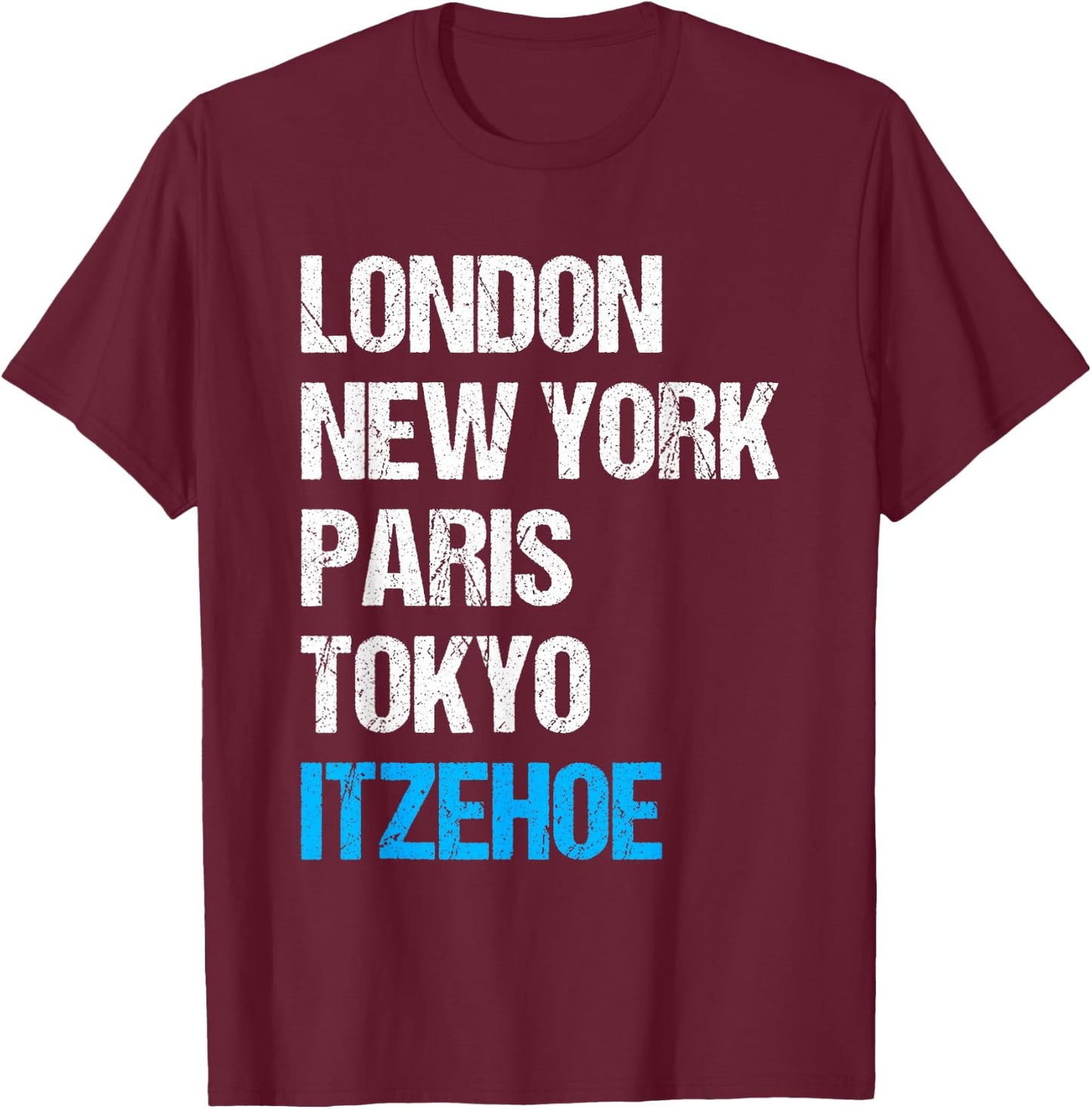 Itzehoe Itzehoer Souvenir T-Shirt - T-Shirt | Maroon