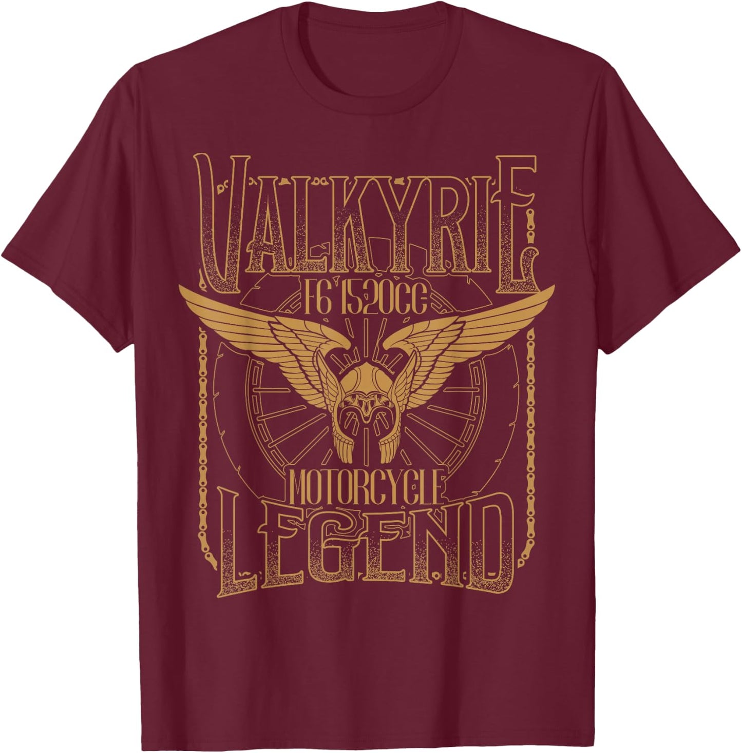 Motorcycle Mechanic an Outlaw Biker T-Shirt - T-Shirt | Maroon