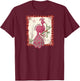 Mahjong Bird Bam Cheers Preppy for Mahjong Lover Gamer Girly Raglan Baseball T-Shirt - T-Shirt | Maroon