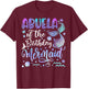 Abuela Of The Birthday Mermaid Bday Girl Party T-Shirt - T-Shirt | Maroon