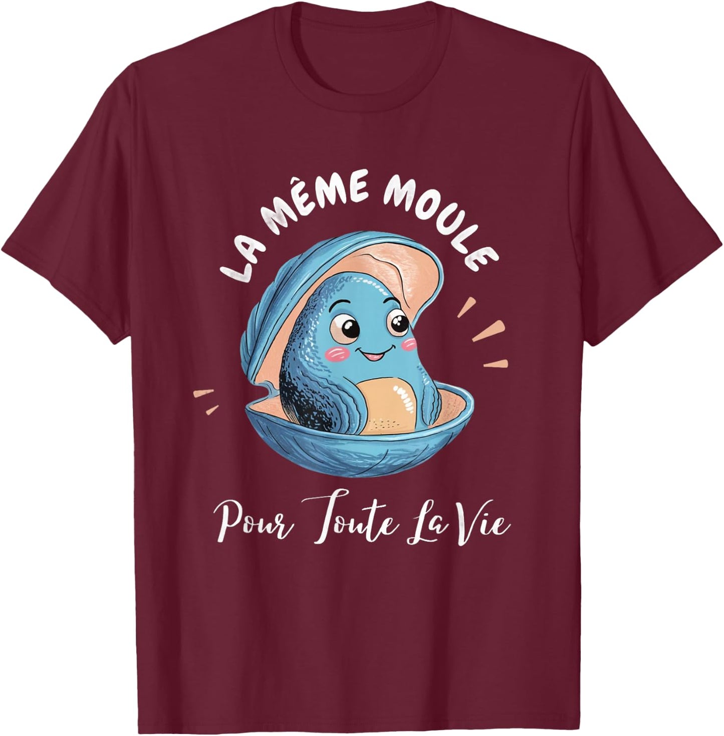 Boy Funeral Life The Same Mould For The Whole Life , Black, S T-Shirt - T-Shirt | Maroon