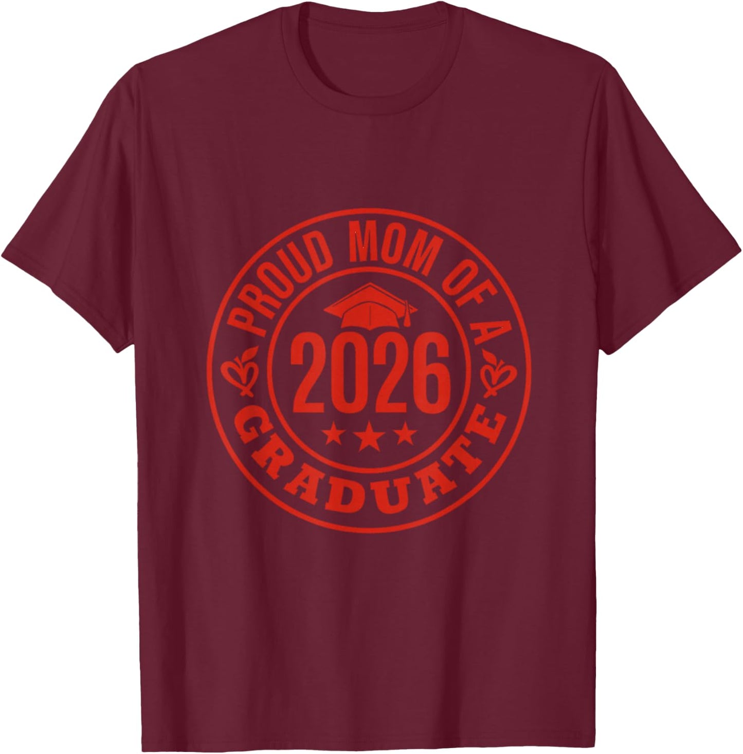 Emblem Design T-Shirt - T-Shirt | Maroon