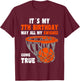 7 Year Old Happy 7th Birthday Basketball 7th Birthday T-Shirt - T-Shirt | Maroon