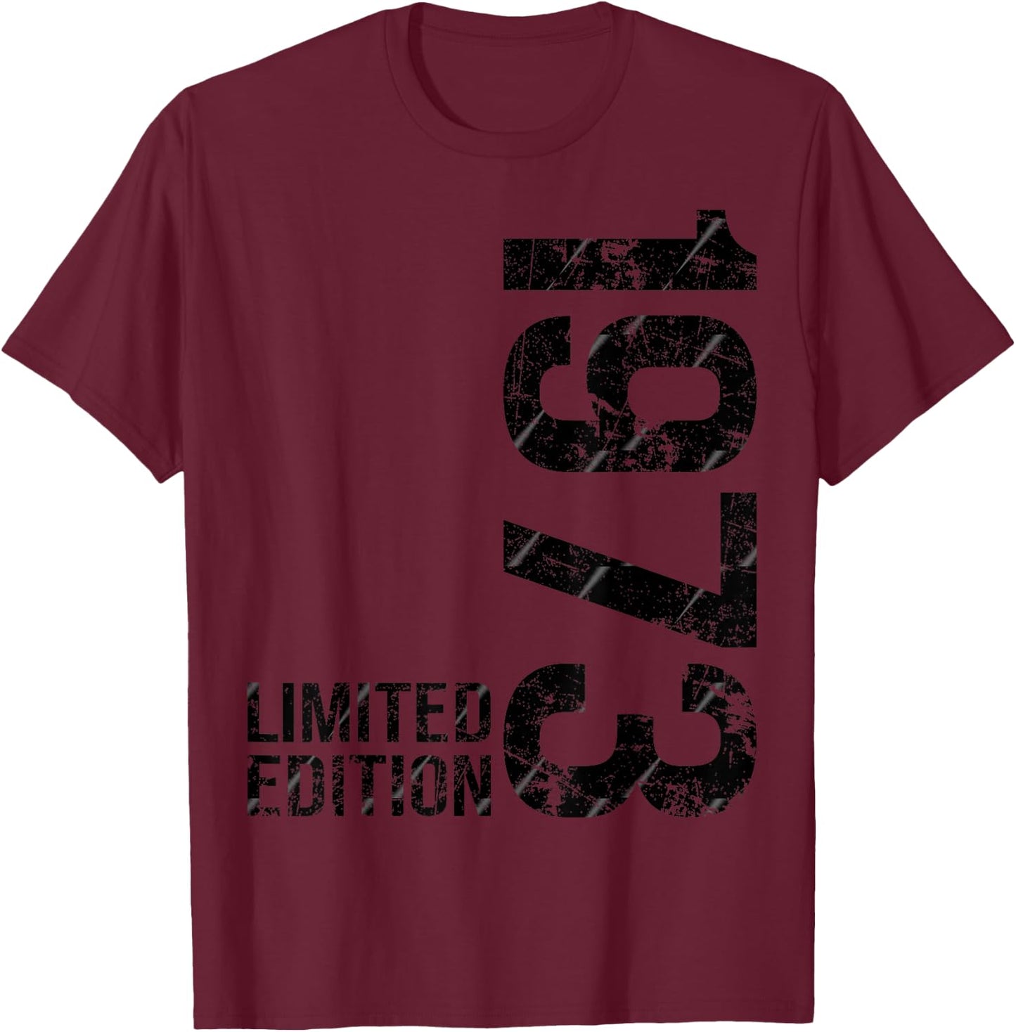 52 Years Birthday Man Woman Vintage 1973 T-Shirt - T-Shirt | Maroon