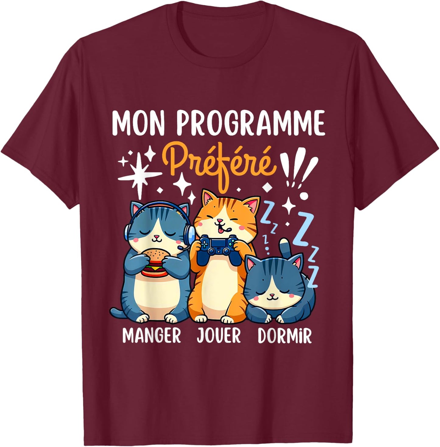 Gift For Teen Gamer Boy Geek Humour Christmas , Black, S T-Shirt - T-Shirt | Maroon