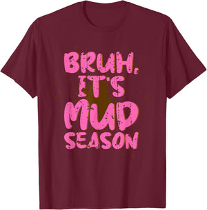 Kids Mud run T-Shirt - T-Shirt | Maroon