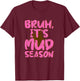 Kids Mud run T-Shirt - T-Shirt | Maroon