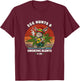 Stoned Easter Bunny With Joint 4/20 Marijuana Easter 420 Day T-Shirt - T-Shirt | Maroon