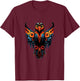 Eagle Haida Totem Art Indian Indigenous Tribal , black T-Shirt - T-Shirt | Maroon