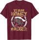 Team Honey Badger | Animal Fans | Honey Badger Lover , black T-Shirt - T-Shirt | Maroon