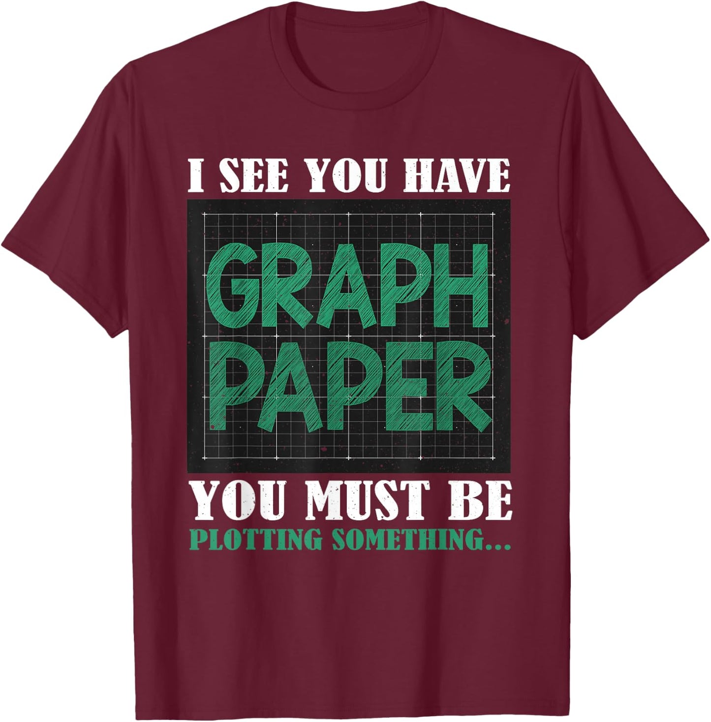 Funny Math Art Women Mathematics Teacher Student T-Shirt - T-Shirt | Maroon
