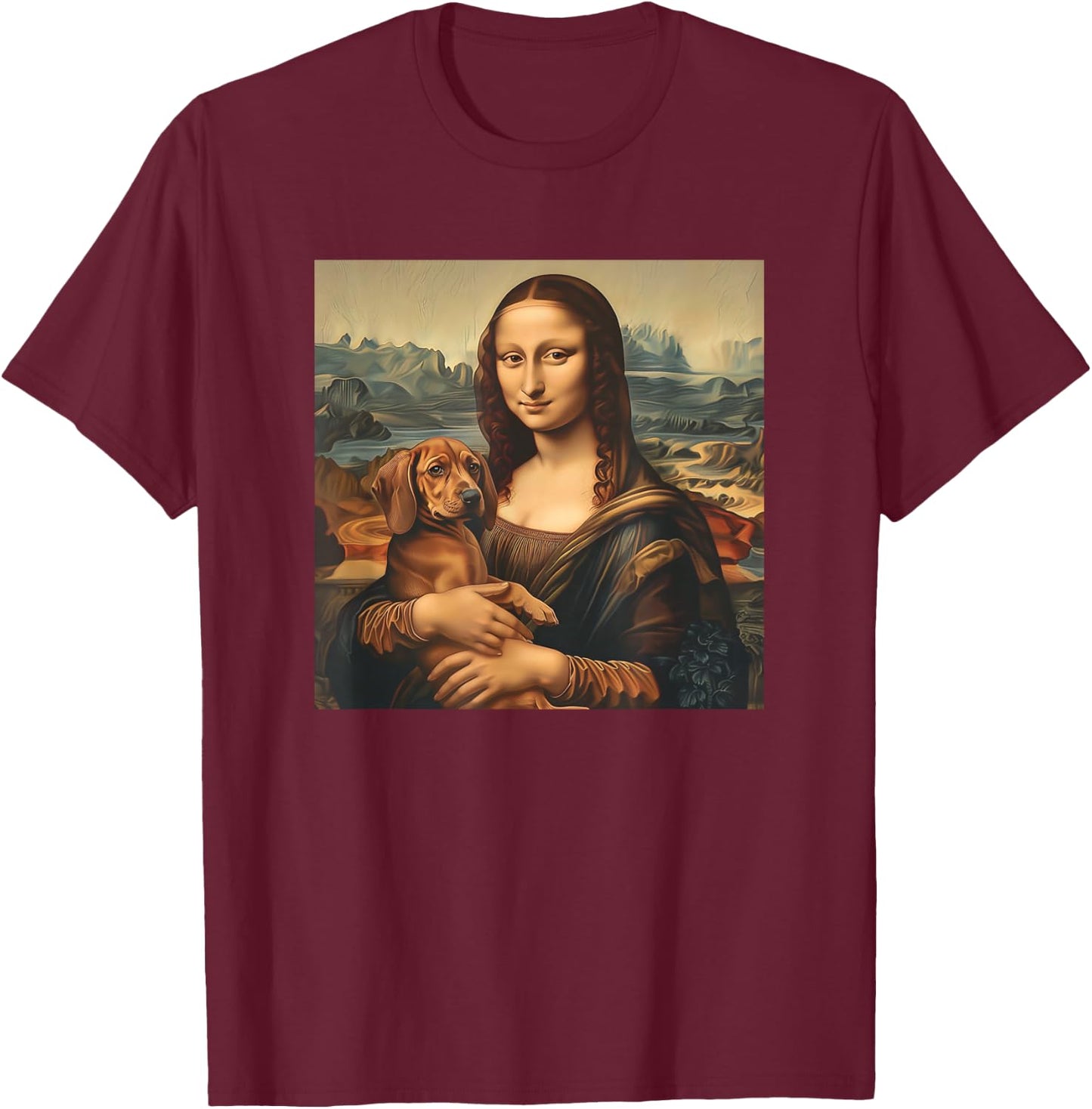Rhodesian Ridgeback Shirt Rhodesian Ridgebacks T-Shirt - T-Shirt | Maroon