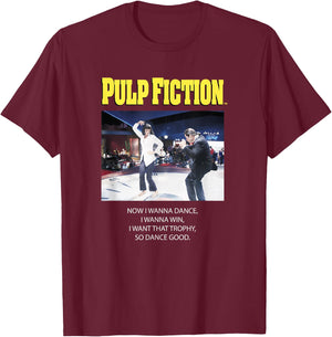 Dance Good Classic Movie Zitat Grafik T-Shirt - T-Shirt | Maroon