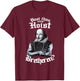 Doth Thou Even Hoist Shakespeare Weightlifting Gym Workout T-Shirt - T-Shirt | Maroon