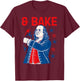 Funny Shake and Bake 4th of July Couple Matching T-Shirt - T-Shirt | Maroon