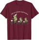 Funny Off to Commit Dad Foolery Frogs Riding Bicycle Theme T-Shirt - T-Shirt | Maroon