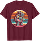 Beach Volleyball Hippo Volleyball T-Shirt - T-Shirt | Maroon