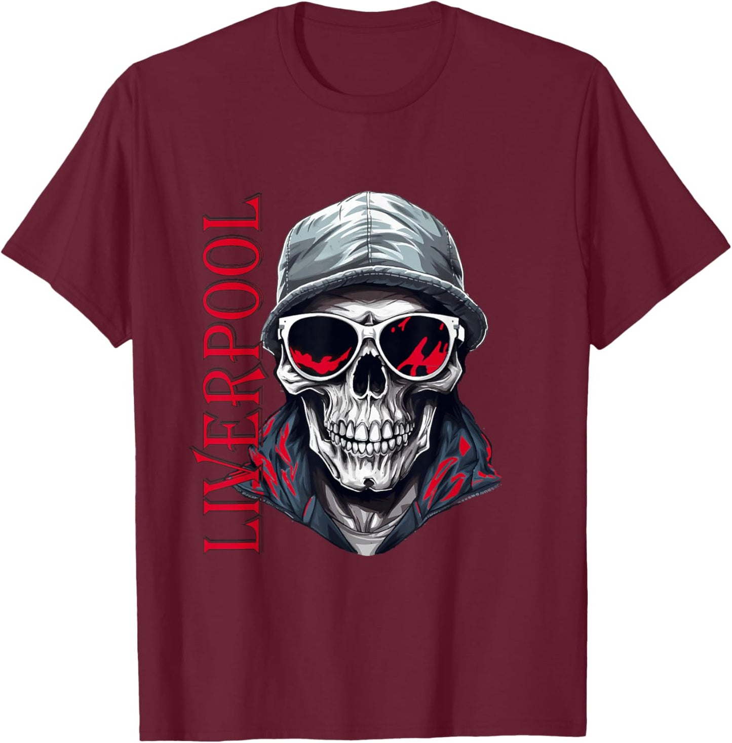 Liverpool Ultra Bad Boys Liverpool Ultras Gift T-Shirt - T-Shirt | Maroon