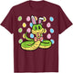 Easter Snake Bunny Eggs Funny Rabbit Animal Kids Men Women T-Shirt - T-Shirt | Maroon
