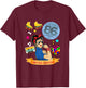 Anniversaire 1986 Vignette Auto Femme 39 Ans Légende Vintage T-Shirt - T-Shirt | Maroon