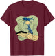 Stag beetle fights against other beetles Animal Bugs Insects T-Shirt - T-Shirt | Maroon