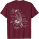 Falconry Shirt T-Shirt - T-Shirt | Maroon