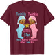 Twinkle Twinkle Little Star Auntie Wonders Ethnic T-Shirt - T-Shirt | Maroon