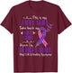 Mast Cell Activation Syndrome My Fight T-Shirt - T-Shirt | Maroon