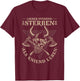 Viking Warrior, Lieber Stehend Sterben Als Kniend Leben , black T-Shirt - T-Shirt | Maroon