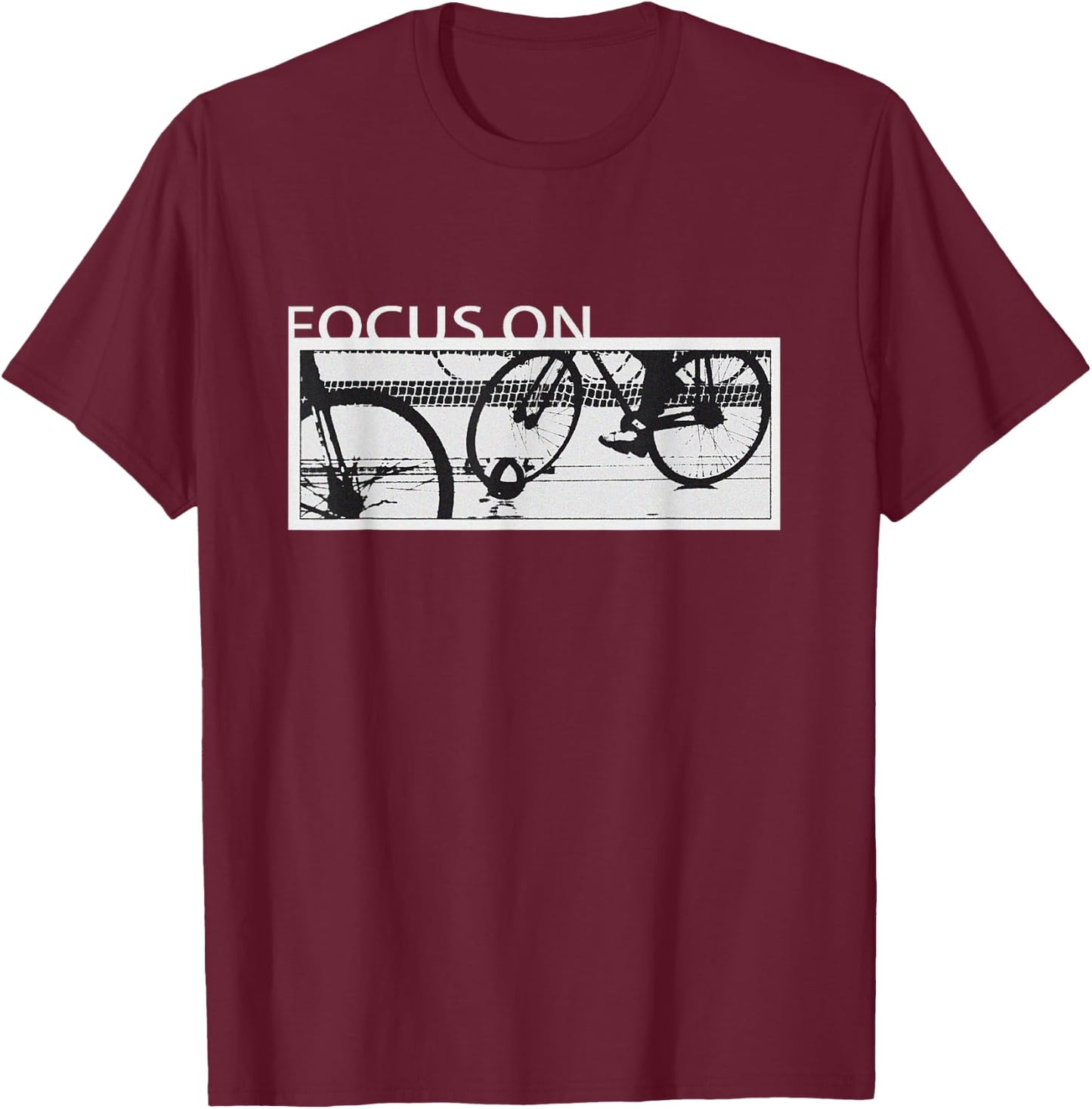 Radball - Cycleball T-Shirt - T-Shirt | Maroon
