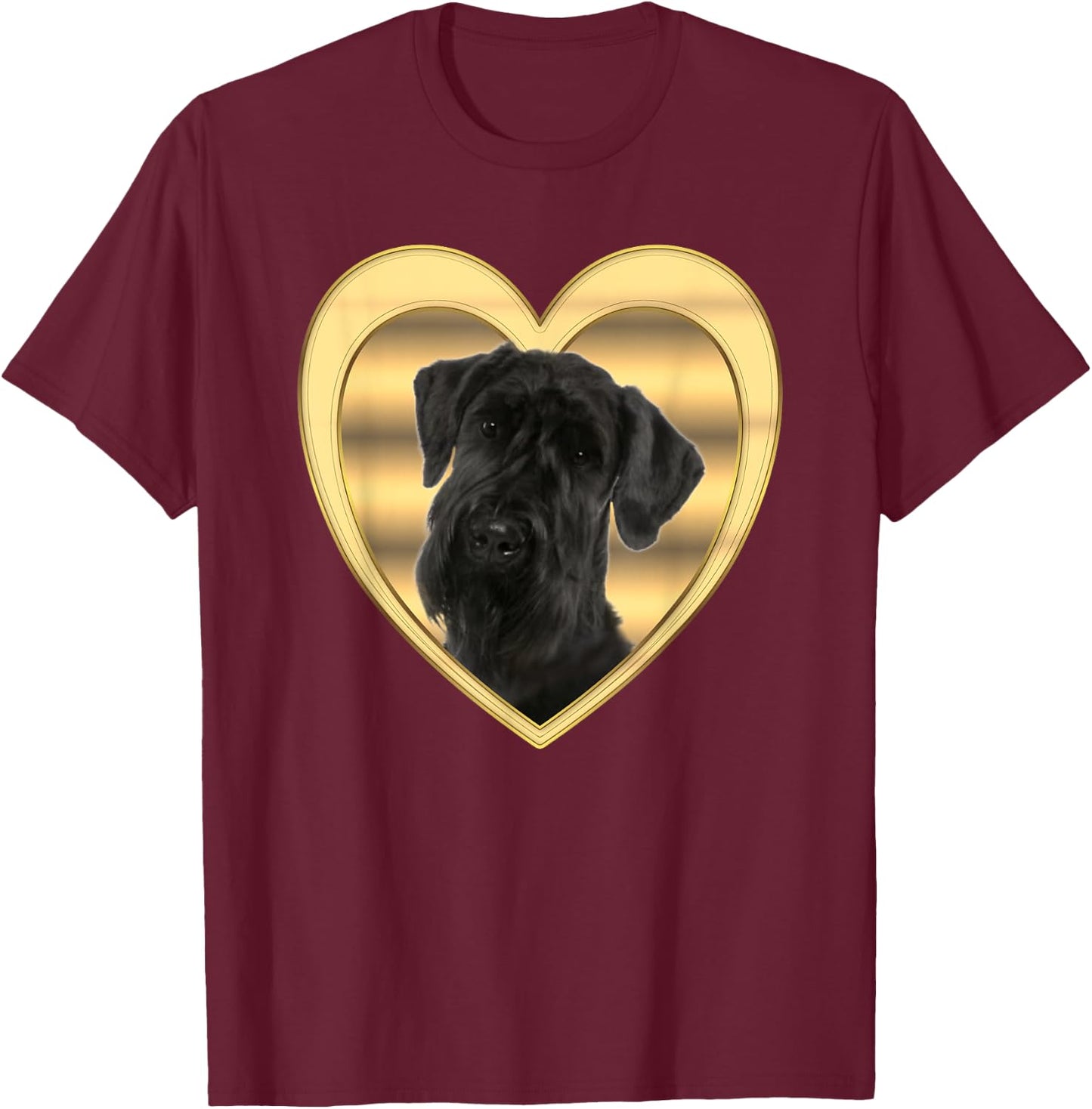 Riesenschnauzer – Hundeliebhaber – Riesenschnauzer T-Shirt - T-Shirt | Maroon