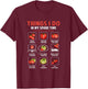 Things I Do In My Spare Time Tomatoes Gardening Plant Lover T-Shirt - T-Shirt | Maroon