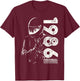 38th Birthday Man Motorcycle Biker Biker 1986 , Black, S T-Shirt - T-Shirt | Maroon