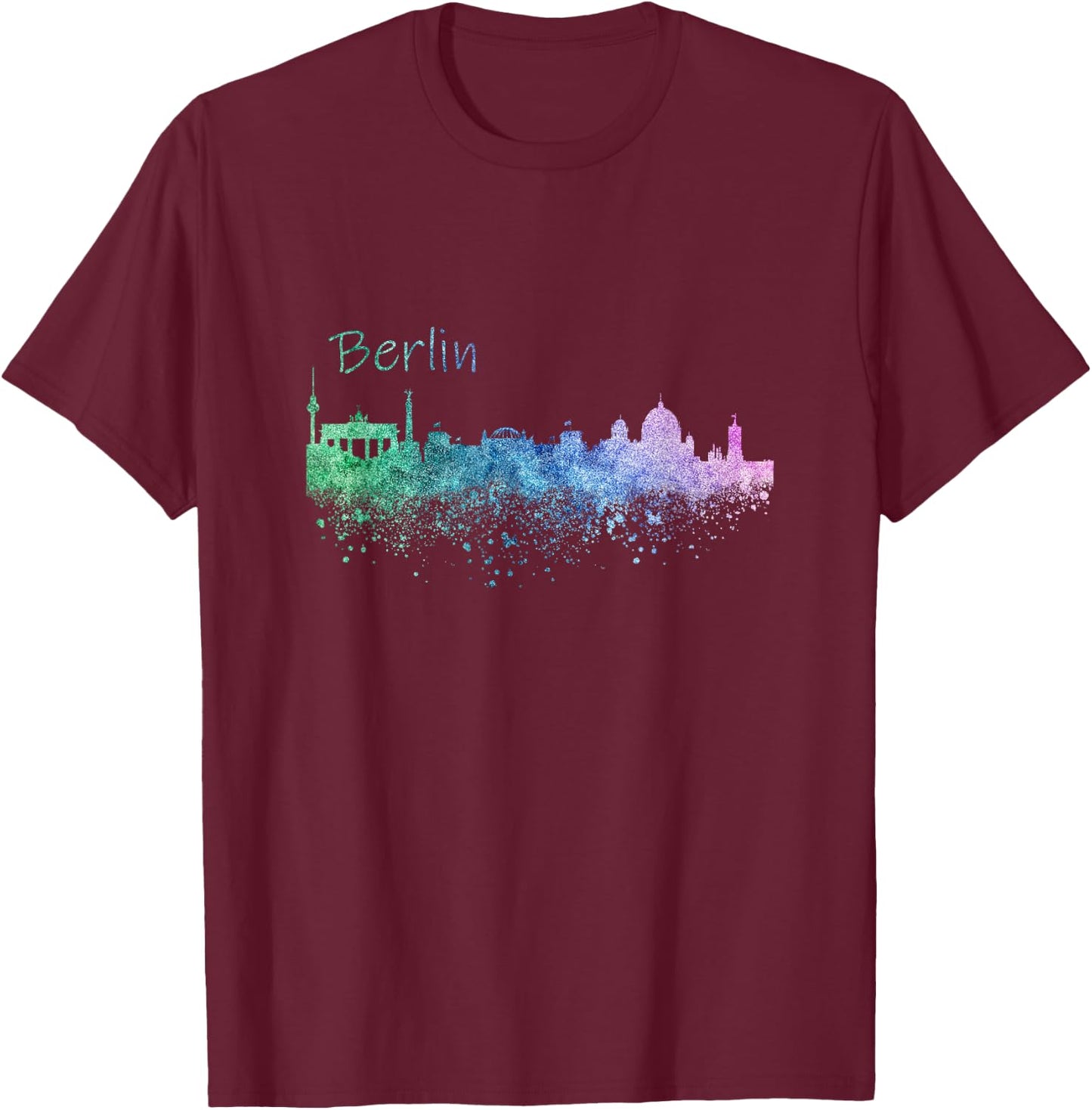 Blue Dragon T-Shirt - T-Shirt | Maroon