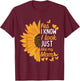 Yes I Know I Look Like My Mom Funny Daughter Mother's Day T-Shirt - T-Shirt | Maroon